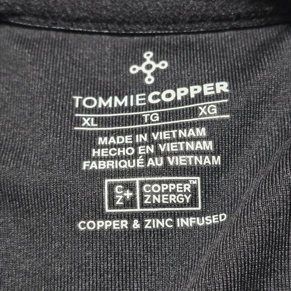 Tommie Copper Men Black Long Sleeve T-Shirt XL Copper & Zinc Infused RN#135995 - Picture 5 of 8